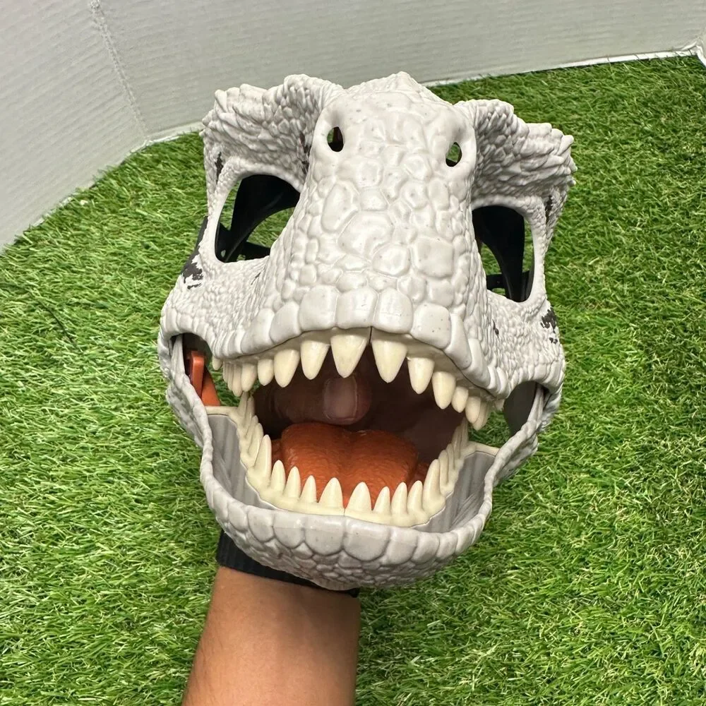 Jurassic World Epic Evolution Chaos Theory Atrociraptor Dinosaur Mask With Sound